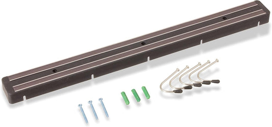 Knife Plastic Rack, 18", Silver