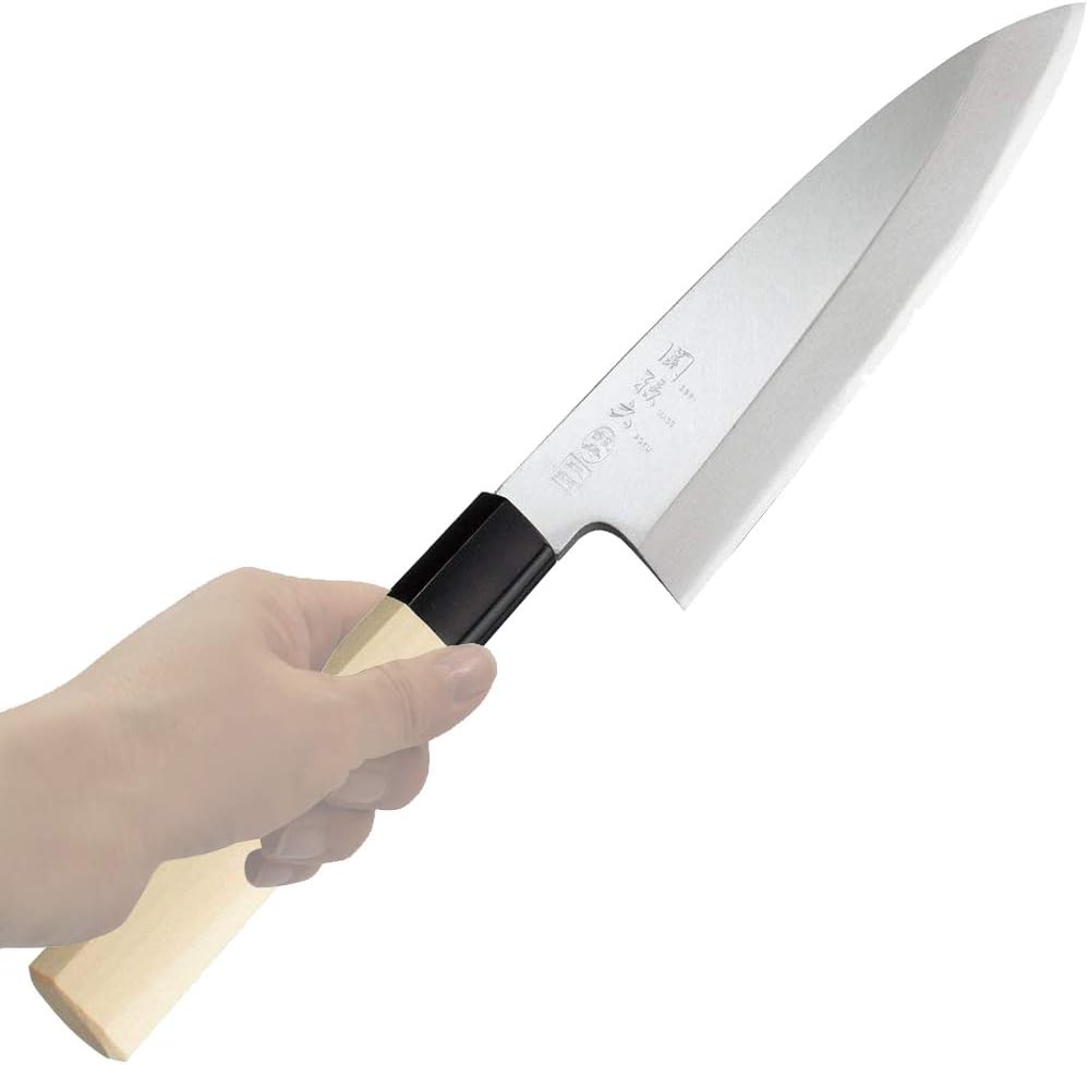 AK5202 Deba Knife Seki Magoroku Ginju, Genuine Steel, 5.9 inches (150 mm), Made in Japan