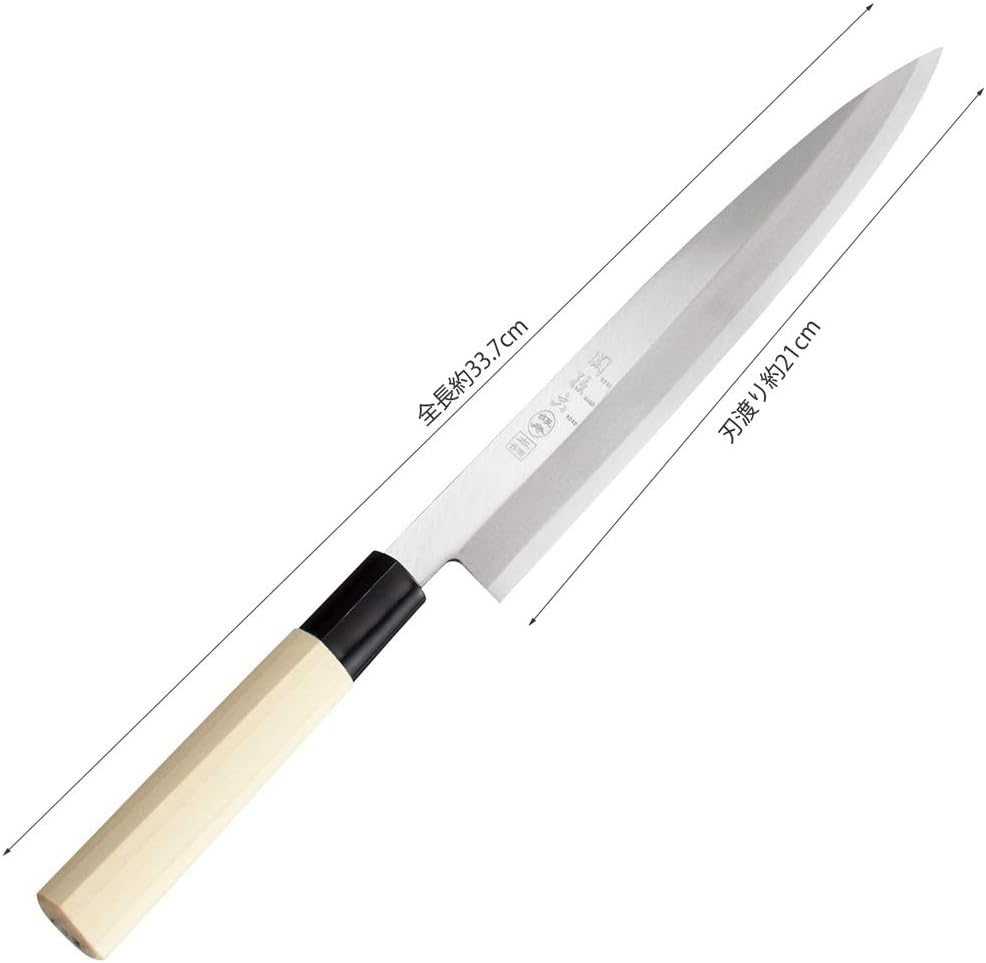 AK5202 Deba Knife Seki Magoroku Ginju, Genuine Steel, 5.9 inches (150 mm), Made in Japan