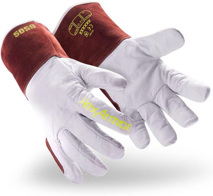High-Heat Resistance HeatArmor Gloves| Impact Protection | A9 Level Cut-Resistant | Welding Work Glove