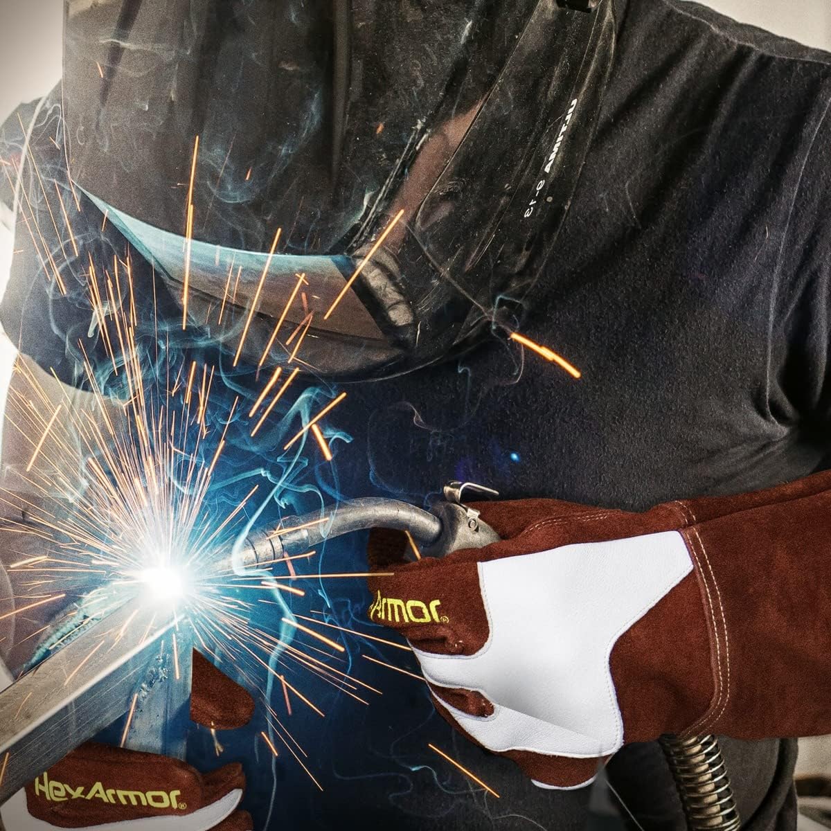 High-Heat Resistance HeatArmor Gloves| Impact Protection | A9 Level Cut-Resistant | Welding Work Glove