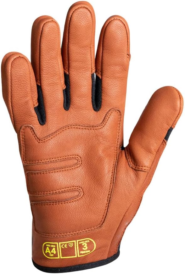 High-Heat Resistance HeatArmor Gloves| Impact Protection | A9 Level Cut-Resistant | Welding Work Glove