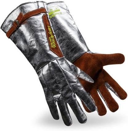 High-Heat Resistance HeatArmor Gloves| Impact Protection | A9 Level Cut-Resistant | Welding Work Glove