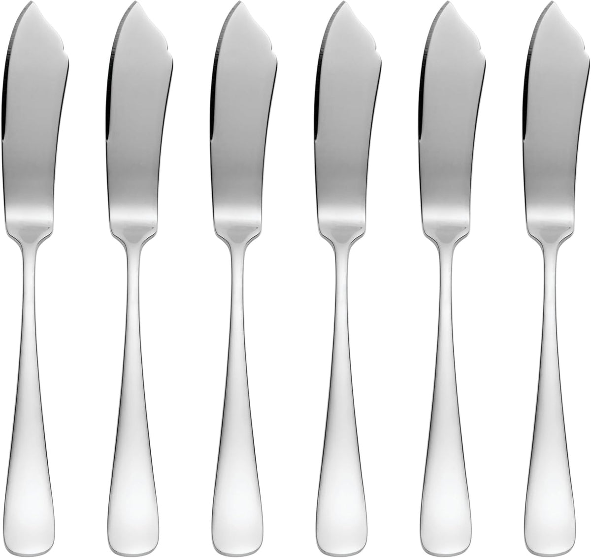 SFB04M06BK Skandia Stark 6 Piece Butter Knife Set