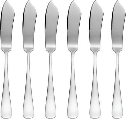 SFB04M06BK Skandia Stark 6 Piece Butter Knife Set