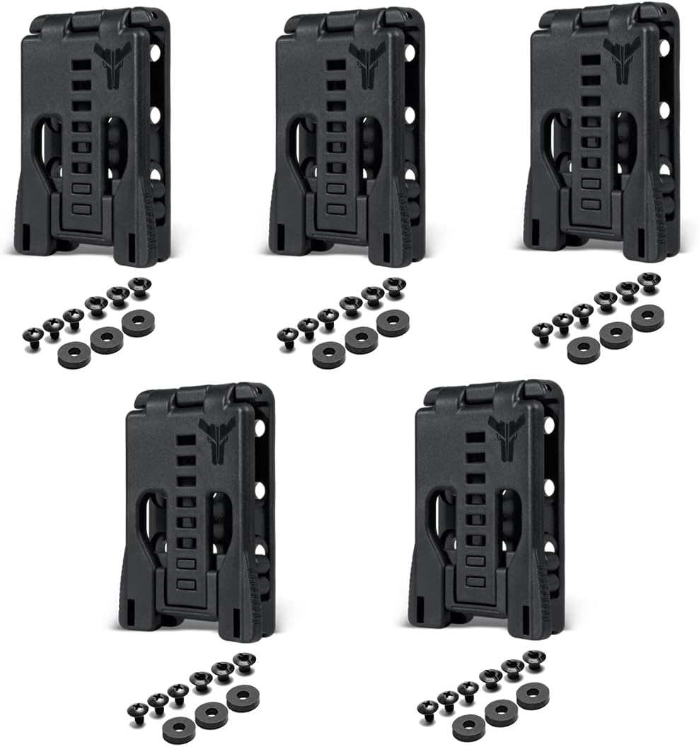 Tek-Lok (1 Pack) - The Original USA Made Belt Clip Attachment for Holsters, Mag Pouches, Knife Sheaths & More - with Knife Sheath Hardware