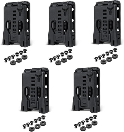 Tek-Lok (1 Pack) - The Original USA Made Belt Clip Attachment for Holsters, Mag Pouches, Knife Sheaths & More - with Knife Sheath Hardware