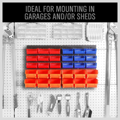 12" Magnetic Tool Holder Strip, 4-Pack Tool Magnet Bar for Garage Organization, Shop Organization, Mounting Screws Included