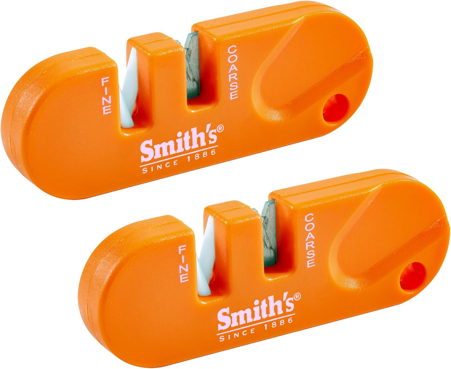 SMITH’S Pocket Pal Knife Sharpener, 2-Pack