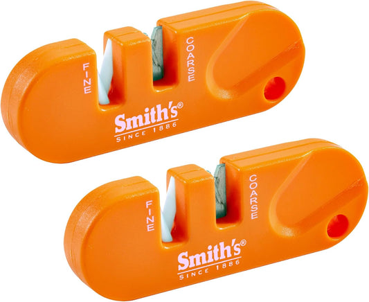 SMITH’S Pocket Pal Knife Sharpener, 2-Pack