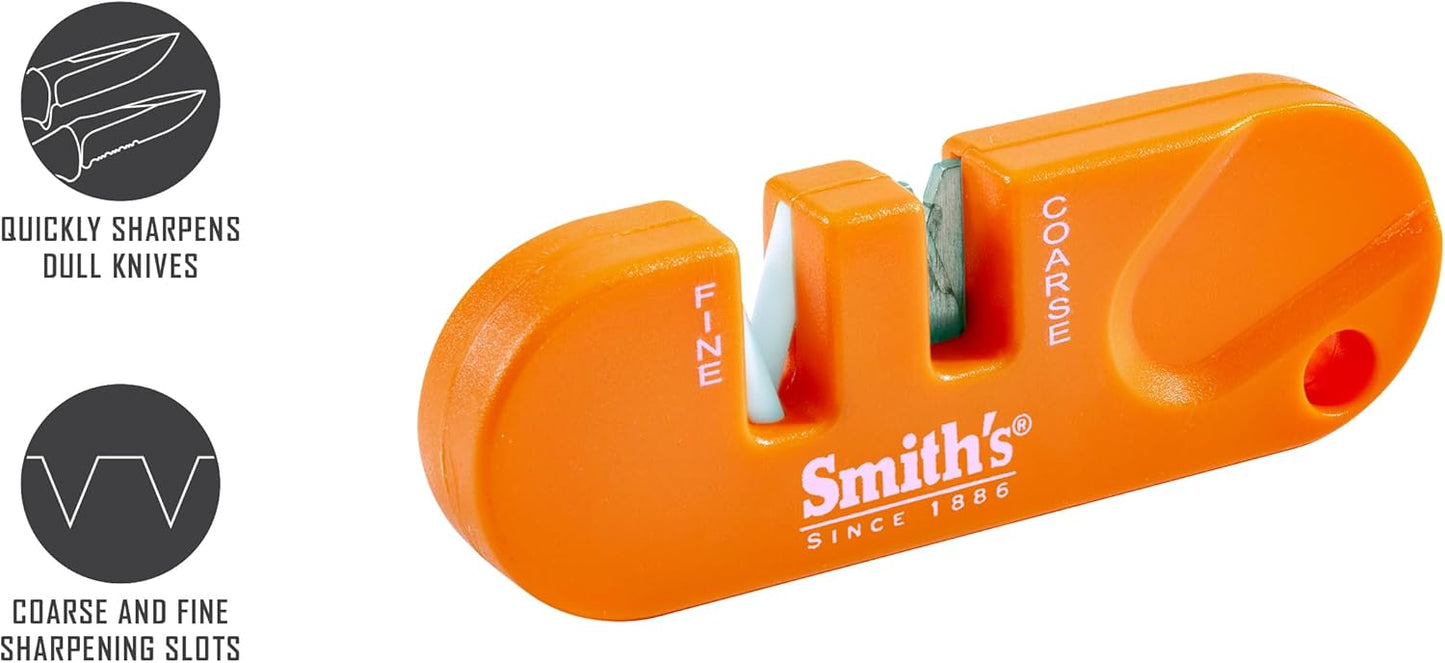 SMITH’S Pocket Pal Knife Sharpener, 2-Pack