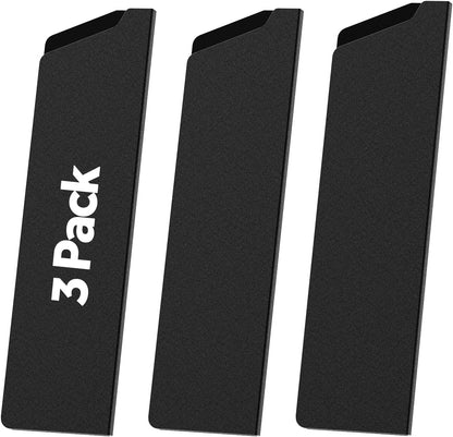 Knife Guard 8 Inch x 2 Inch 3 Pack Universal Waterproof Blade Edge Cover Knife Sleeves Protectors Guards for Kitchen Knives Extra Strength, Black