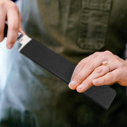 Knife Guard 8 Inch x 2 Inch 3 Pack Universal Waterproof Blade Edge Cover Knife Sleeves Protectors Guards for Kitchen Knives Extra Strength, Black