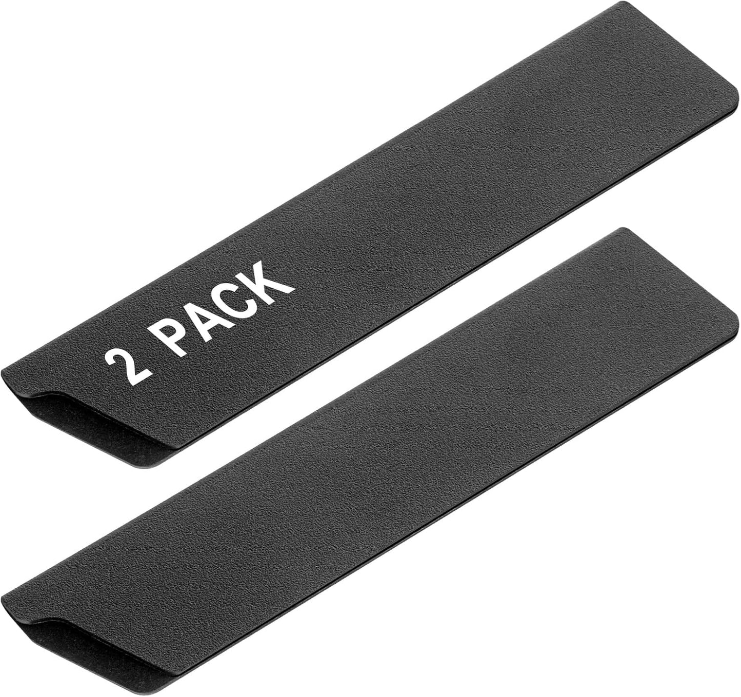 Knife Guard 8 Inch x 2 Inch 3 Pack Universal Waterproof Blade Edge Cover Knife Sleeves Protectors Guards for Kitchen Knives Extra Strength, Black