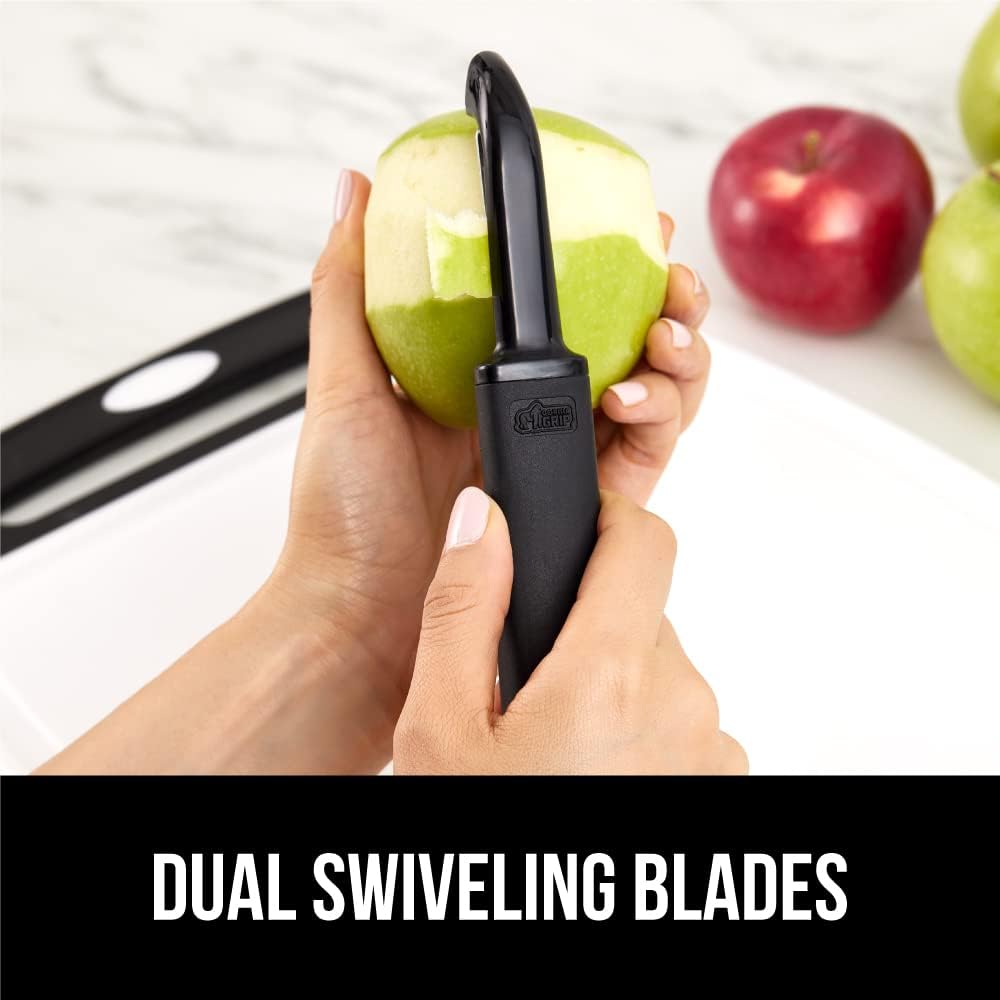 ® Patented BPA-Free Vegetable and Potato Peeler, Black