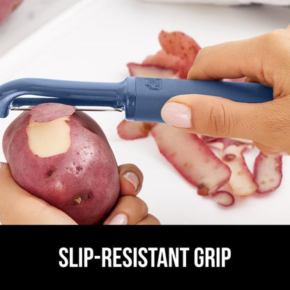 ® Patented BPA-Free Vegetable and Potato Peeler, Black