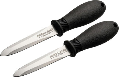 Oyster Shucking Knife - 3.5” Heavy Duty 420 Stainless Steel Shucker for Clams & Shellfish - Non-Slip Ergonomic Handle Seafood Tool for Beginners, 1-Pack