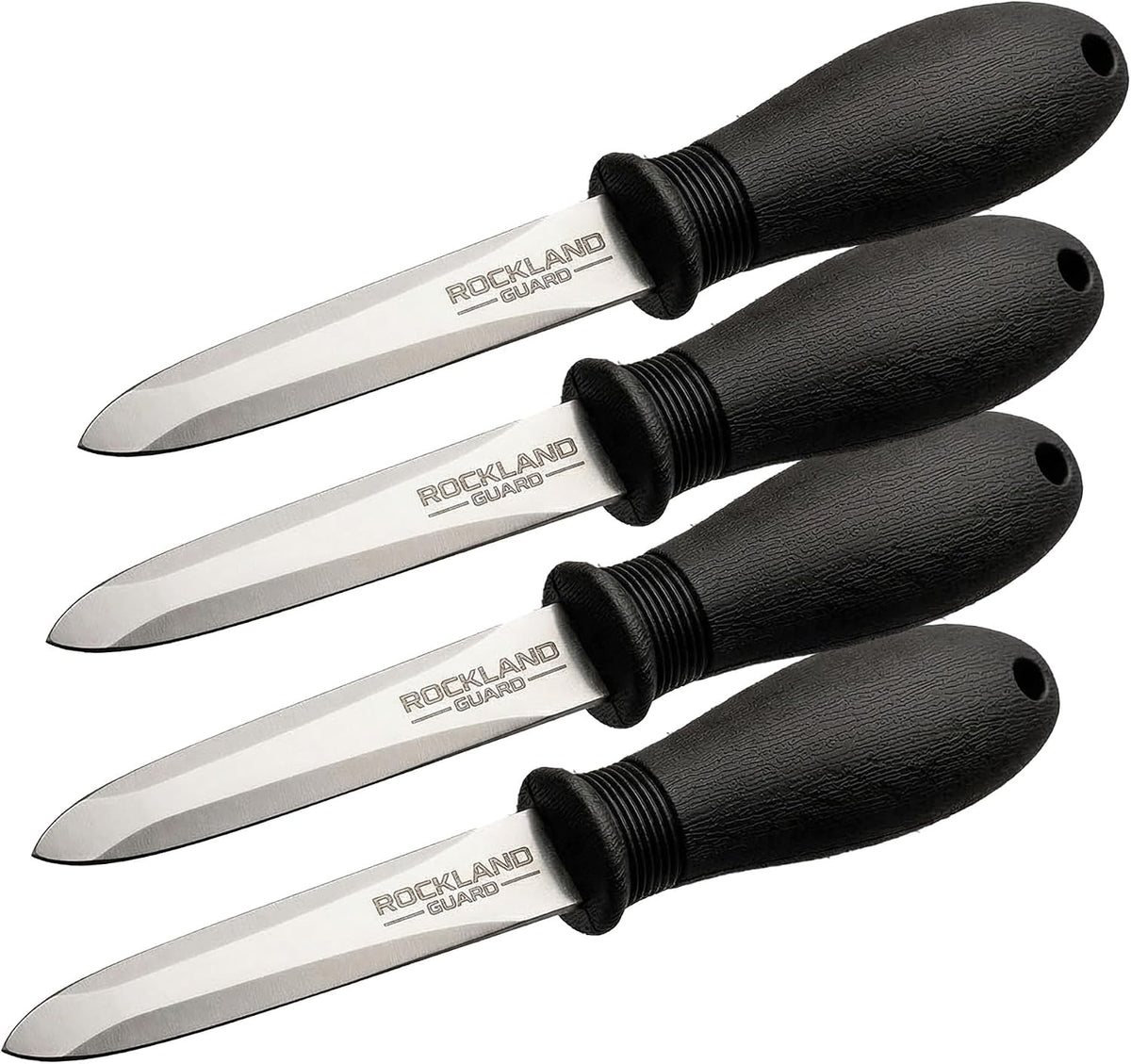 Oyster Shucking Knife - 3.5” Heavy Duty 420 Stainless Steel Shucker for Clams & Shellfish - Non-Slip Ergonomic Handle Seafood Tool for Beginners, 1-Pack