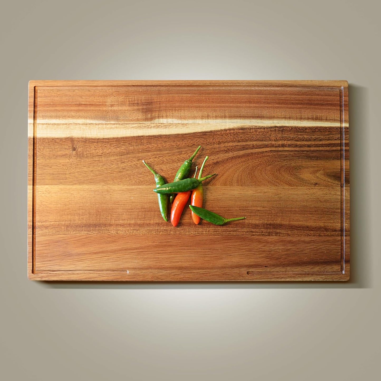 Bamboo Cutting Board, End Grain Butcher Block for Kitchen, Extra Thick 1.7" | 20 x 12.2 Inch (Extra Thick 1.7") Professional, Heavy Duty Hardwood Non Toxic Wooden Chopping Board (Oil & Plate Included)