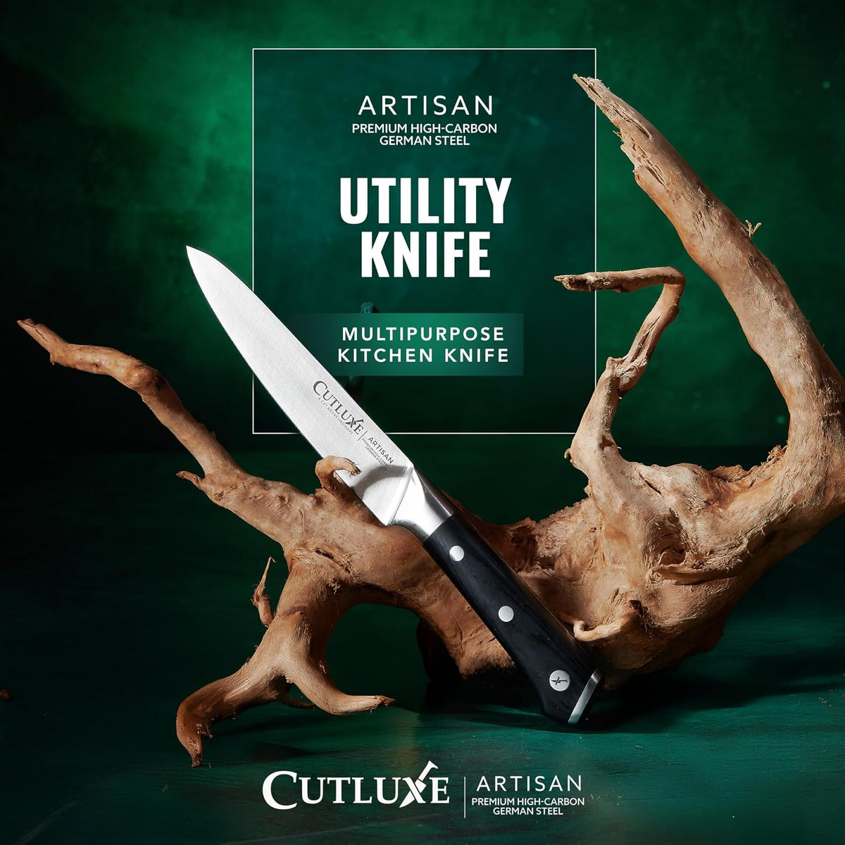 Kitchen Utility Knife, 5.5" Paring Knife – Razor Sharp Blade