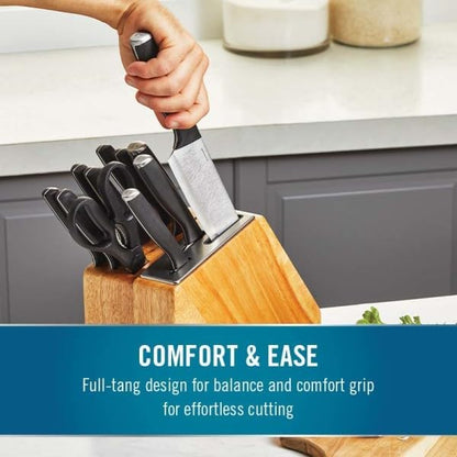 Select, Self-Sharpening 12-Piece Cutlery Set with SilverShield Knife Handles, 1 CT