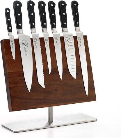 M23500 Renaissance 6-Piece Forged Knife Block Set, Tempered Glass Block