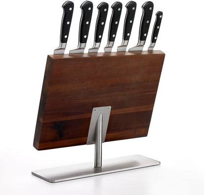 M23500 Renaissance 6-Piece Forged Knife Block Set, Tempered Glass Block