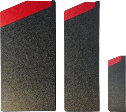 3 - Piece Universal Knife Edge Guards & Protector Sleeves - 8 Inch 7inch 4inch，Kitchen Knifes Holster Or Sheath For Chef Knife Covers,Wide Cleaver,Fruit Pairing Knife Storage - Plastic & Felt