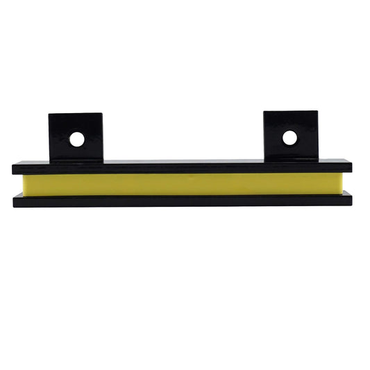 6" Magnetic Bar Tool Organizer - Easy to Install Magnet Storage Holder for House, Garage, Shed, or Job Site - Black Powder Coat