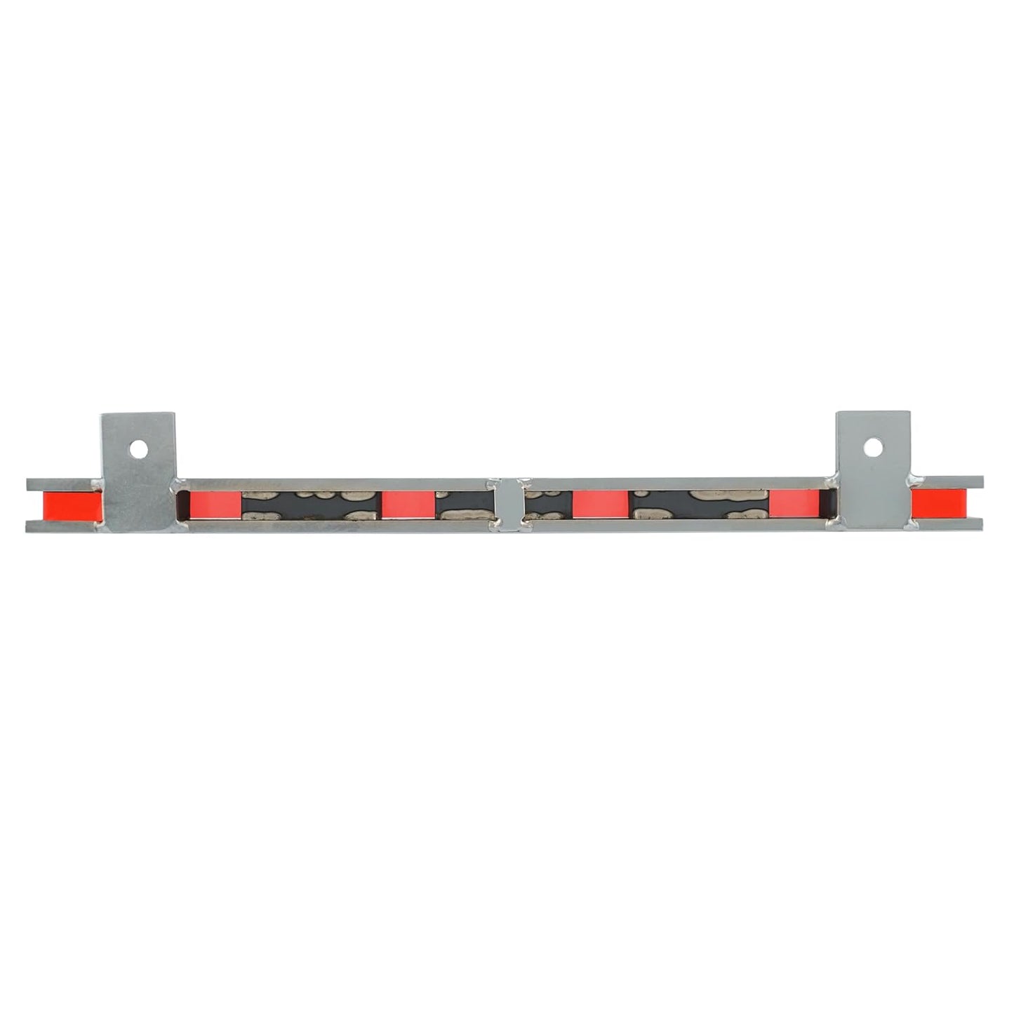 6" Magnetic Bar Tool Organizer - Easy to Install Magnet Storage Holder for House, Garage, Shed, or Job Site - Black Powder Coat