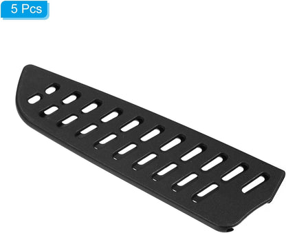PP Safety Knife Cover Sleeves for 6" Chef Knife, 5 Pack Knives Edge Guard Blade Protector Universal Knife Sheath Portable for Kitchen, Black