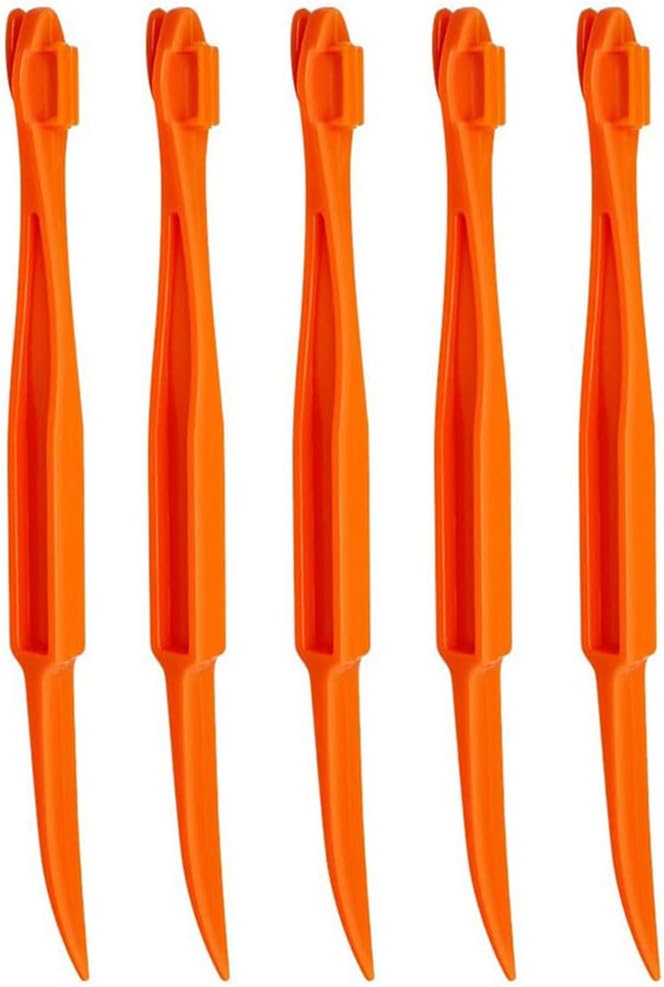 10 Pcs Orange Peeler, Plastic Lime Slicer Set, Easy to Open Citrus Lemon Peeler Remover, Bottle Opener Kitchen Accessories knife Cooking Tools Kitchen Gadgets