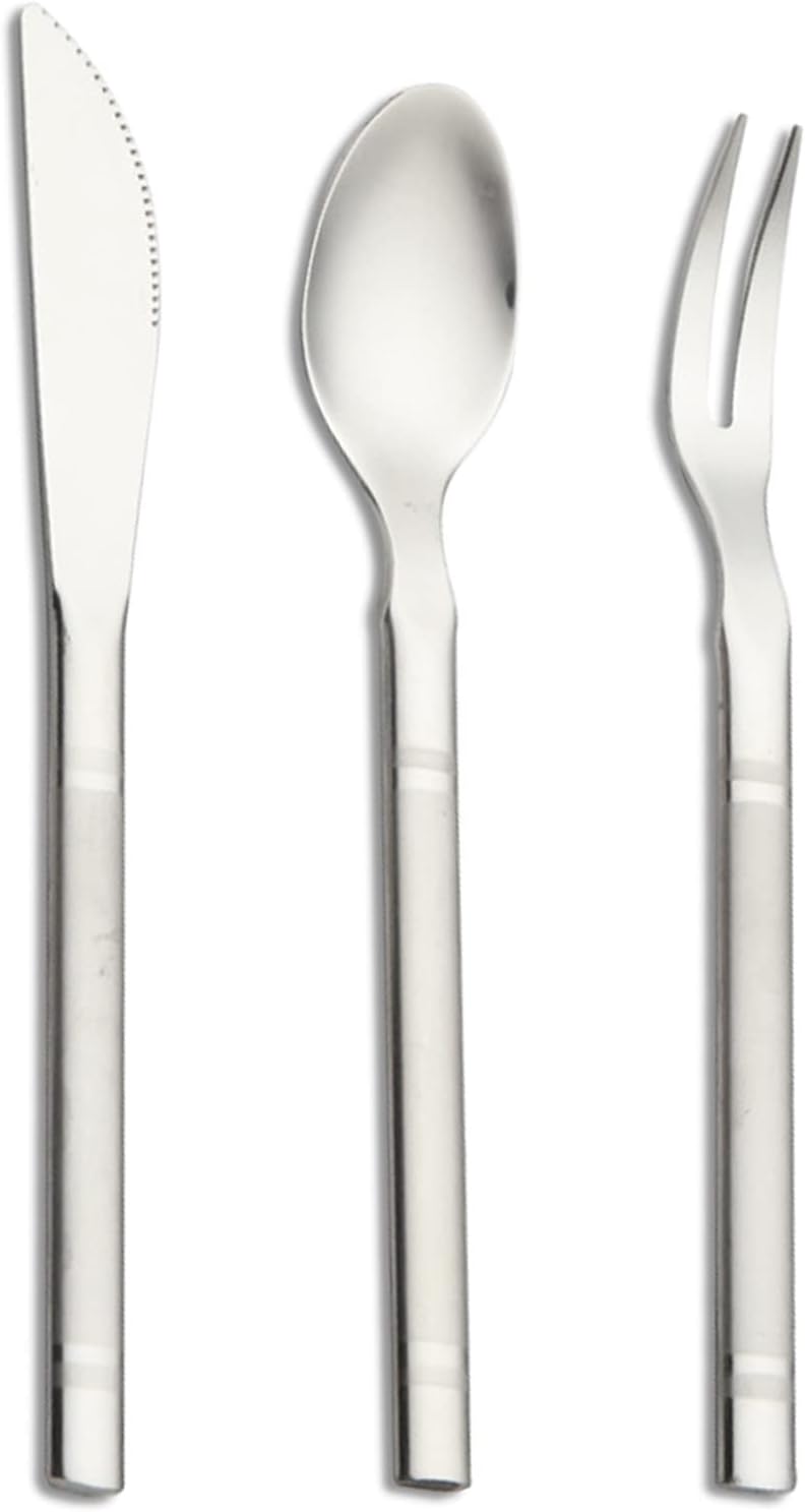 5.8in 4-Piece Dessert Knives Set Stainless Steel Kids Dinner Knife Appetizer Fruit Snack Serving Knives Small Flatware Set