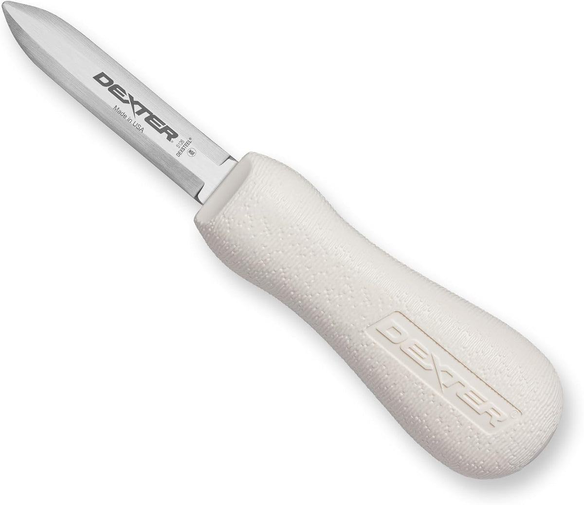 Dexter-Russell Sani-Safe 2.75" New Haven Oyster Knife, Curved Tip