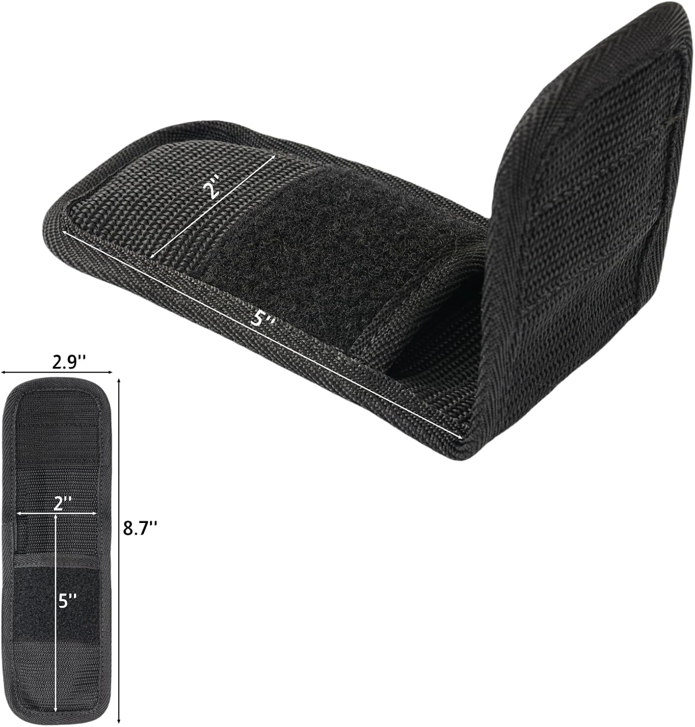 Knife Sheath for Belt, Tactical Pocket Knife Holder, Outdoor Vertical or Horizontal Belt Knife Pouch, Multitool Sheath Nylon Case, Army Knife Pocket Clip