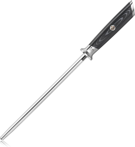 Cangshan KURO Series 9-Inch Honing Steel, Gray
