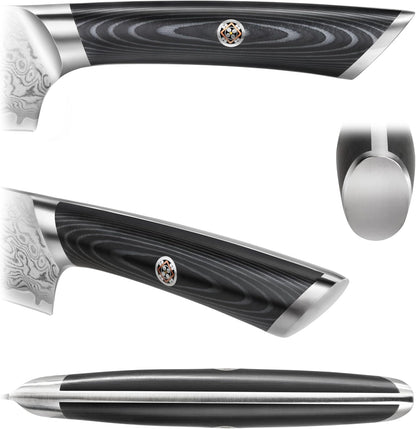 Cangshan KURO Series 9-Inch Honing Steel, Gray