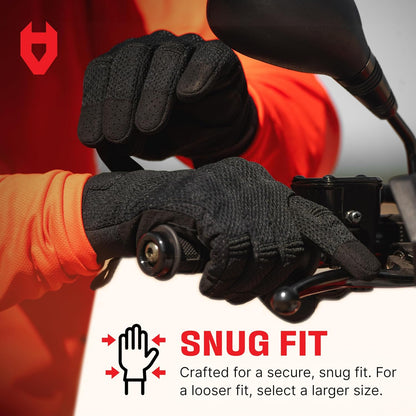 Gloves for Men with Flexible Knuckle Guards – Durable Design with Reinforced Palms and Stitching
