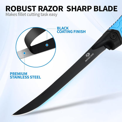 4" Fishing & Bait Knife with Protective Sheath