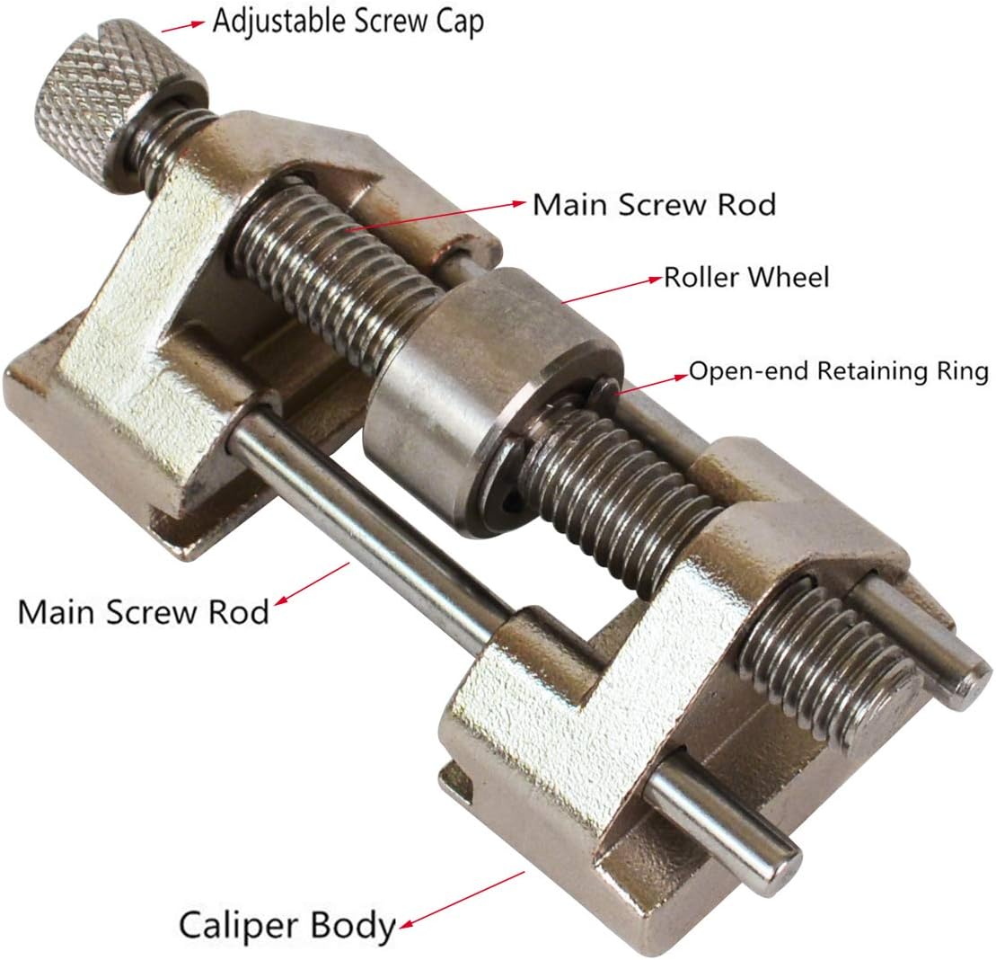 Baitaihem Stainless Steel Honing Guide, Fits Planer Width 1.4" To 3.1", Chisel Blades Width 0.35" To 2.1"