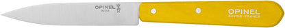 No. 112 Paring Knives Box Set, 4 Piece Paring Knife Set, High Carbon Steel for Chopping, Peeling, Slicing, Trimming, Painted Hornbeam Handles, Made in France (Classic), One Size, (001233)
