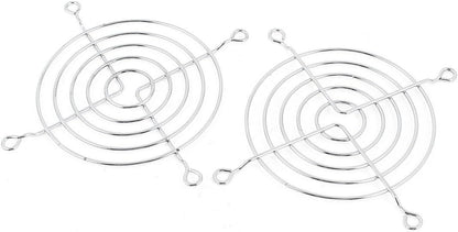 2 Pcs Metal Wire Finger Guard Protect Grill for 90mm PC Cooling Fan