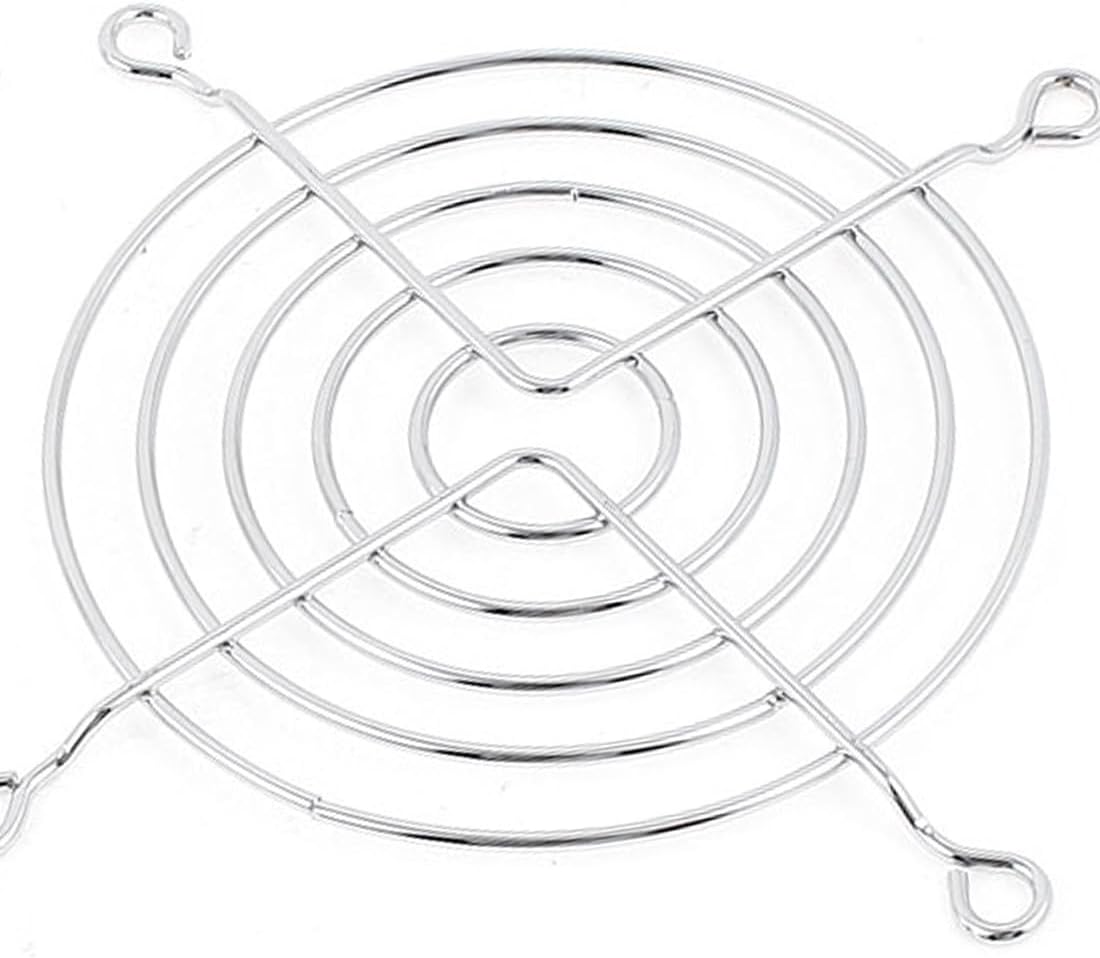 2 Pcs Metal Wire Finger Guard Protect Grill for 90mm PC Cooling Fan
