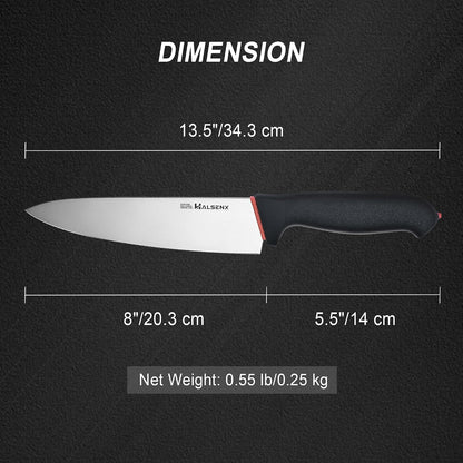 7" Santoku Knife, High Carbon Stainless Steel Kitchen Knife(Green) | High-carbon steel stays sharp, Fluted edge, no sticking, Green soft-grip handle, Cuts veggies, meat, dices, Rust-proof.