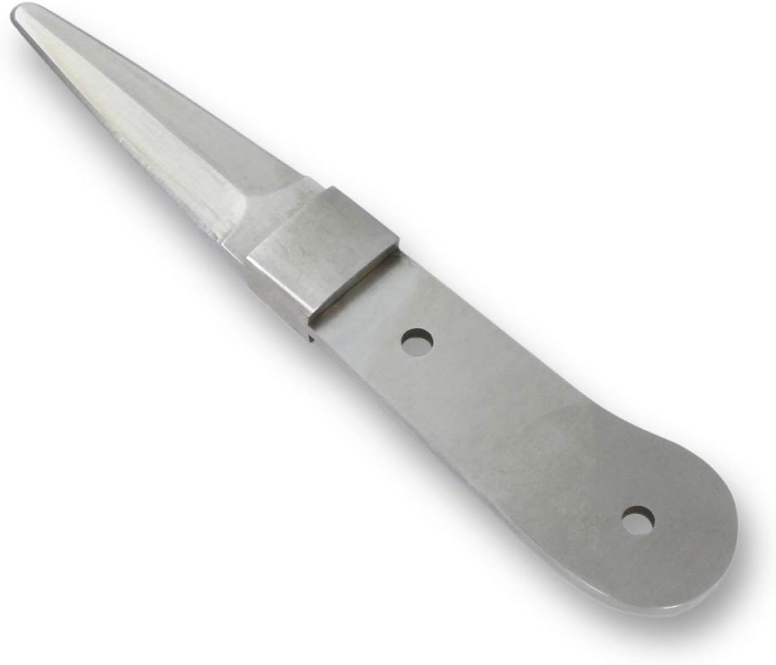 Oyster Knife Blade Blank 002 - 9Cr18MoV Stainless Steel - 6" OAL
