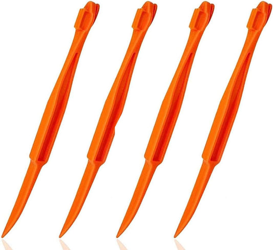 Orange Peeler Tools Citrus Peel Cutter Easy Fruit Vegetable Slicer Cutter Lemon Peeler Opener Remover Fruit Tool Kitchen Utensils Gadgets Food Peeler Slicers (Orange)