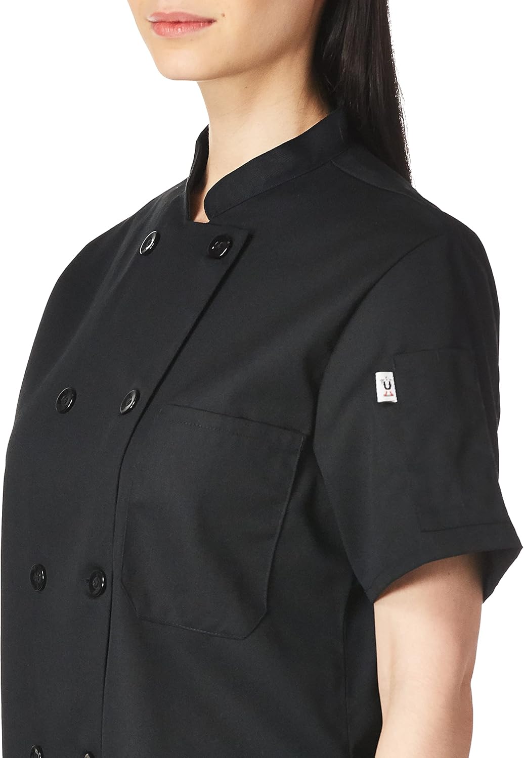 Tahoe Short Sleeve Chef Coat Jackets for Women