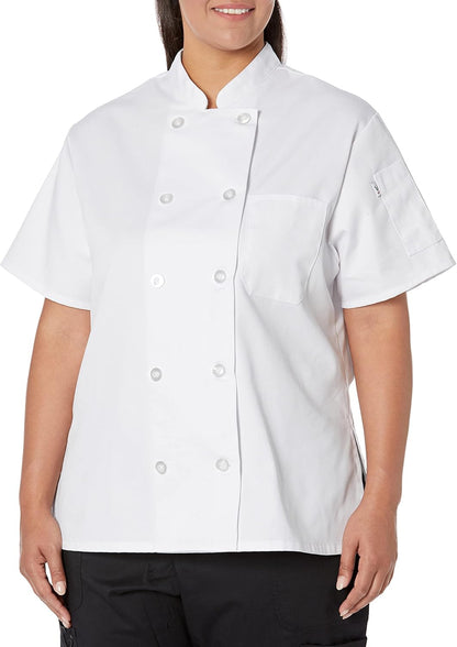 Tahoe Short Sleeve Chef Coat Jackets for Women
