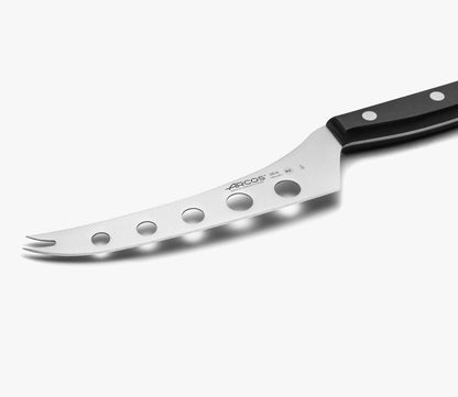 Salmon Knife/Fish Knife 11 Inch Nitrum Stainless Steel and 290 mm blade. Ergonomic Polyoxymethylene POM Handle. Series Universal. Long, sturdy blade and serrated edge. Easily cuts. Color Black