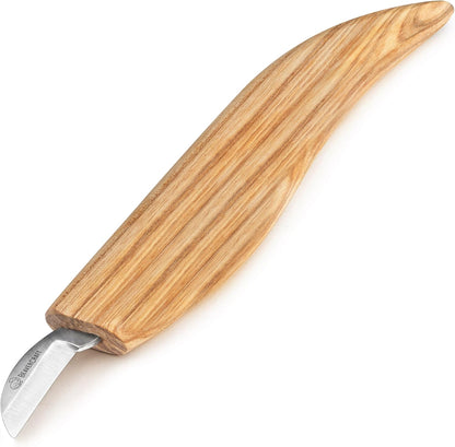 Chip Carving Knife C6 1" - Wood Carving Tools for Beginners and Kids - Small Whittling Knife for Detail